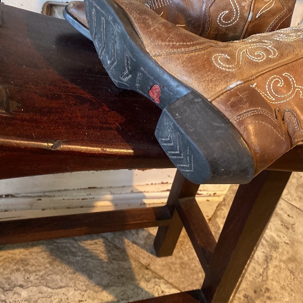 Justin Vintage western style boots size 6.5 - Picture 2 of 7